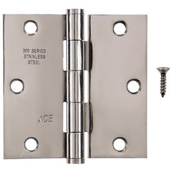 Ace 3-1/2 in. L Stainless Steel Residential Door Hinge 1 pk