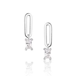 Montana Silversmiths Women's Modern Muse Crystal Earrings
