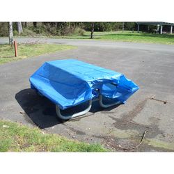Dry Top 10 ft. W X 20 ft. L Polyethylene Tarp Blue