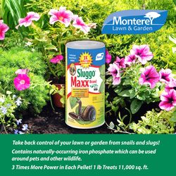 Monterey Sluggo Maxx Slug and Snail Killer 1 lb