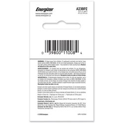 Energizer Alkaline A23 12 V 0.05 mAh Electronics Battery 1 pk