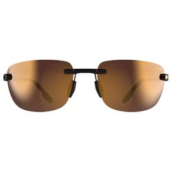 BEX Sunglasses Sunglasses Unisex Tortoise Brown Frame Brown/Gold Flash Lens
