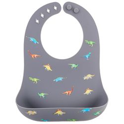 Stephen Joseph Dino Bib Silicone 1 pk