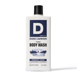 Duke Cannon Midnight Swim Sandalwood + Lavender Scent Body Wash 17.5 oz 1 pk