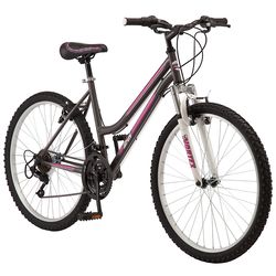 Pacific Cycle Women 26 in. D Rigid Mountain Bicycke Gray