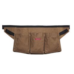 Wolverine Heavy Duty 6 pocket Cotton Waist Apron Chestnut 1 pk