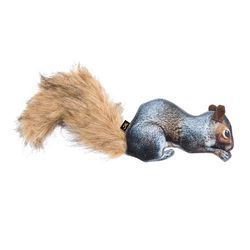Browning For Dog Gray Fabric Squirrel Squeak Dog Toy One Size 1 pk