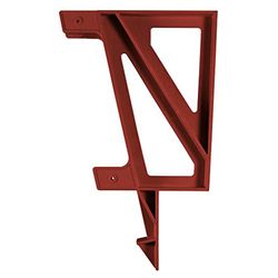 2X4Basics Dekmate Redwood Resin Bracket Kit 2.3 in. L