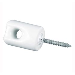 Zareba Ceramic Lag Screw Insulators White