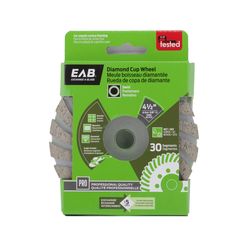 Exchange-A-Blade 4-1/2 in. D X 7/8 in. Swirl Cup Grinding Wheel 1 pc
