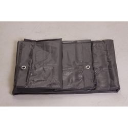 King Tarpaulin 12 ft. W X 20 ft. L Heavy Duty Vinyl Tarp Gray