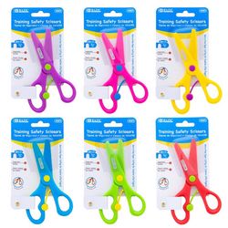 Bazic Products Plastic Safety Scissors 1 pc