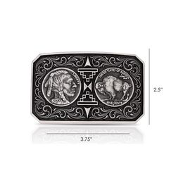 Montana Silversmiths Westward Way Belt Buckle