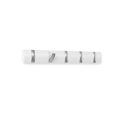 Umbra 20 in. L White Wood Flip 5 Hook 1 pk