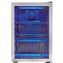 Danby 2.6 ft³ Silver Stainless Steel Beverage Cooler 115 W