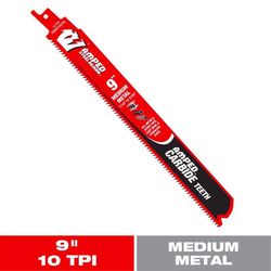 Diablo Demon Amped 9 in. Carbide Reciprocating Saw Blade Set 10 TPI 1 pk