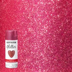 Rust-Oleum Specialty Shimmer Bright Pink Glitter Spray 10.25 oz