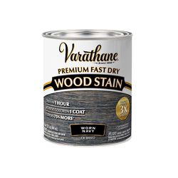 Varathane Premium Worn Navy Oil-Based Fast Dry Wood Stain 1 qt