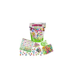 Rainbow Loom Loomi-Pals Dino Charm Bracelet Kit Multicolored 681 pc