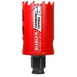 Diablo Snap-Lock Plus 1-5/8 in. Carbide Tipped 2-3/8 in. L X 3/8 in. D Hole Saw