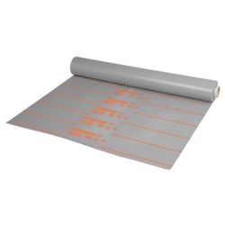 IPS 5 ft. W X 40 ft. L Gray Shower Pan Liner
