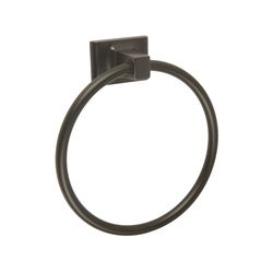 Design House Millbridge Oil Rubbed Bronze Towel Ring Zinc