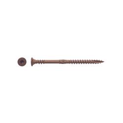 Big Timber No. 10 X 3-1/8 in. L Star Brown Exterior Wood Screw 1 lb 75 pk