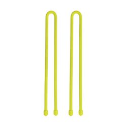 Nite Ize Gear Tie 12 in. L Yellow Twist Ties 2 pk