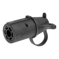 CURT 7 Blade to 6 Round Trailer Adapter 4 in.