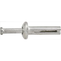 Hillman 1/4 in. D X 1 in. L Zinc Round Head Hammer Drive Anchor 16 pk