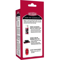 Weiman No Scent Cooktop Cleaner Starter Kit 1 box Sponge