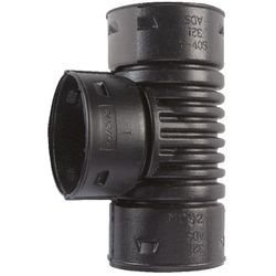 Advanced Drainage Systems 3 in. Snap X 3 in. D Snap Polyethylene 8 in. Tee 1 pk