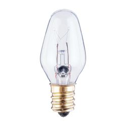 Westinghouse 4 W C7 Specialty Incandescent Bulb E12 (Candelabra) White 4 pk
