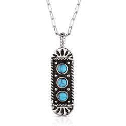 Montana Silversmiths Women's Open Road TQ Necklace