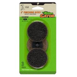 Gator Power 2 in. Zirconia Aluminum Oxide Twist and Lock Surface Conditioning Disc 50 Grit Coarse 3