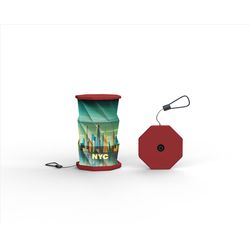 Illumates Davro products 6 in. Wine Portable Table Lamp