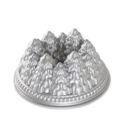 Nordic Ware 10 in. W X 10 in. L 10 in. Pine Forrest Bundt Pan Silver 1 pc