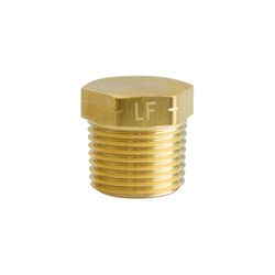 ATC 3/8 in. MPT Brass Hex Head Plug