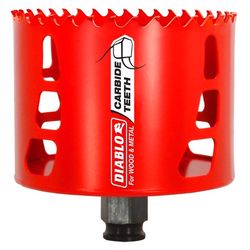 Diablo Snap-Lock Plus 3-1/2 in. Carbide Tipped 2-3/8 in. L Hole Saw