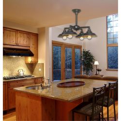 Westinghouse Iron Hill Oil Rubbed Bronze Brown 4 lights Chandelier