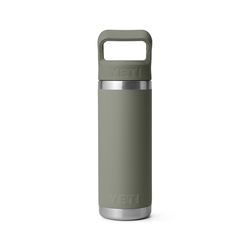YETI Rambler 18 oz Pampa Green BPA Free Bottle with Straw Cap