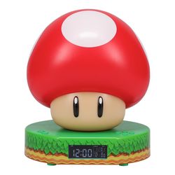 Nintendo Super Mario Super Mushroom Digital Alarm Clock 1 pk