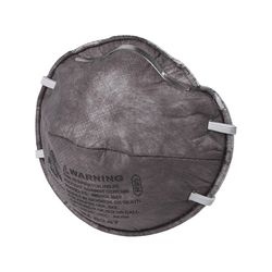 3M R95 Workshop Odor 6000-Series Respirator Gray 1 pk