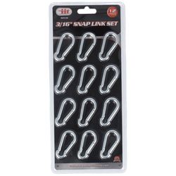 JMK Illinois Industrial Tool 3/16 in. L Zinc Snap Hook 88 lb