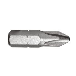 Century Drill & Tool Phillips #1 X 1 in. L Insert Bit S2 Tool Steel 2 pc