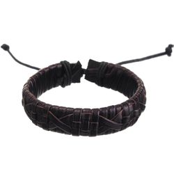 Mad Man Mens Montana Brown Bracelet Leather
