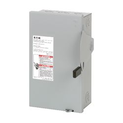 Eaton 30 amps Fusible 2-Pole Fuse Safety Switch