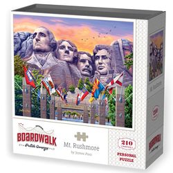 Boardwalk Mt. Rushmore Jigsaw Personal Puzzle 210 pc