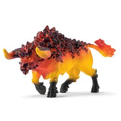 Schleich Eldrador Creatures Fire Bull Toy Multicolored