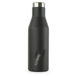 EcoVessel Aspen 16 oz Black Shadow BPA Free Insulated Water Bottle